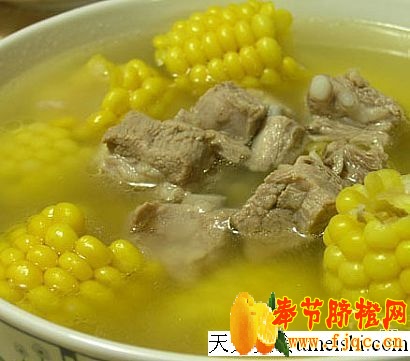 玉米排骨汤菜谱图片